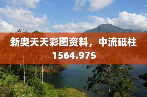 新奥天天彩图资料，中流砥柱1564.975