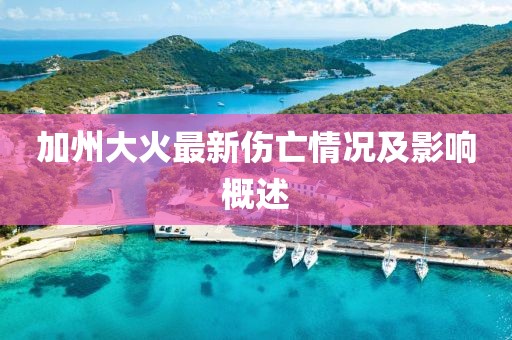加州大火最新伤亡情况及影响概述