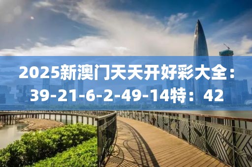 2025新澳门天天开好彩大全：39-21-6-2-49-14特：42