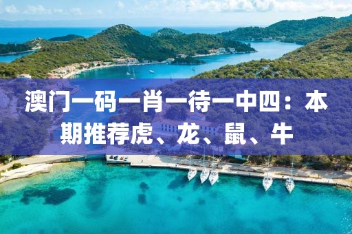 澳门一码一肖一待一中四：本期推荐虎、龙、鼠、牛