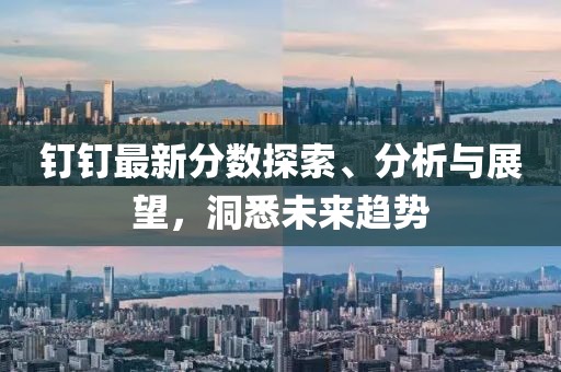 钉钉最新分数探索、分析与展望，洞悉未来趋势