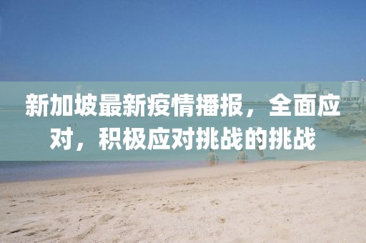 新加坡最新疫情播报，全面应对，积极应对挑战的挑战