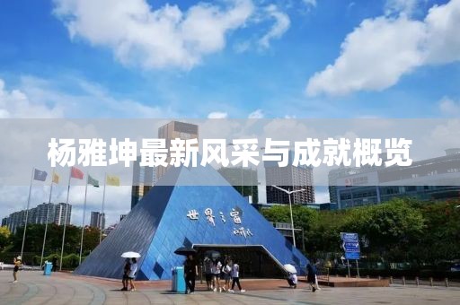 杨雅坤最新风采与成就概览