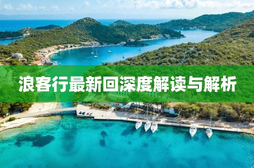 浪客行最新回深度解读与解析