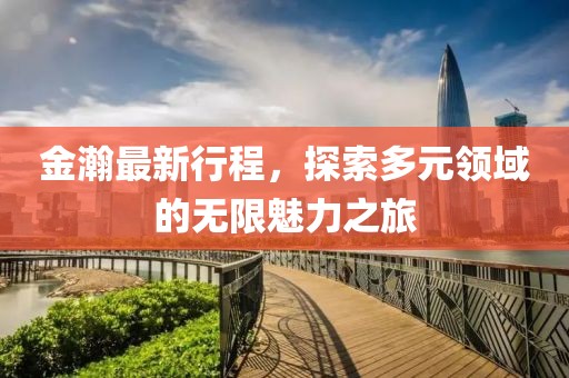 金瀚最新行程，探索多元领域的无限魅力之旅