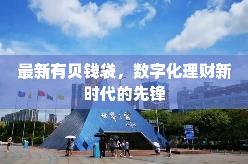 最新有贝钱袋，数字化理财新时代的先锋