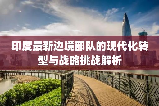 印度最新边境部队的现代化转型与战略挑战解析