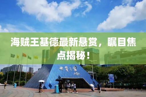 海贼王基德最新悬赏，瞩目焦点揭秘！