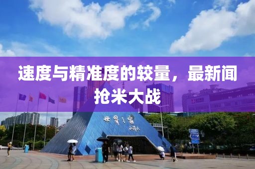 速度与精准度的较量，最新闻抢米大战