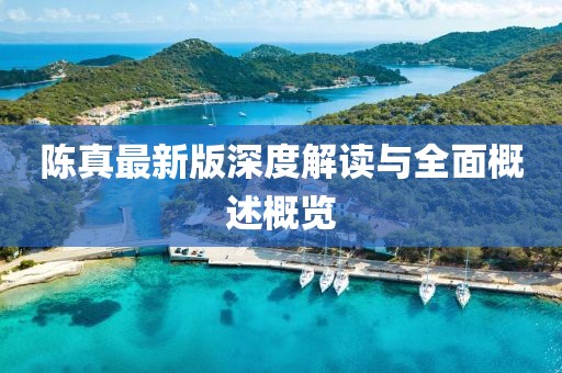 陈真最新版深度解读与全面概述概览