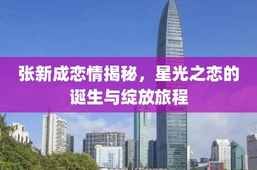 张新成恋情揭秘，星光之恋的诞生与绽放旅程