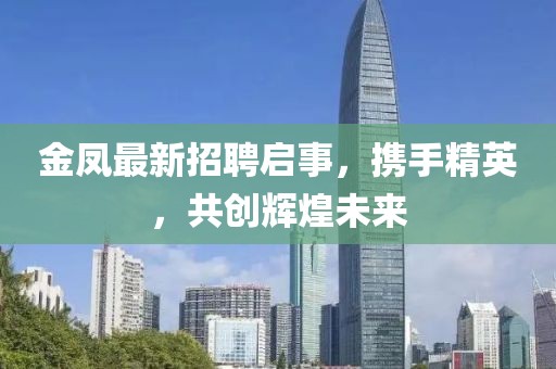 金凤最新招聘启事，携手精英，共创辉煌未来