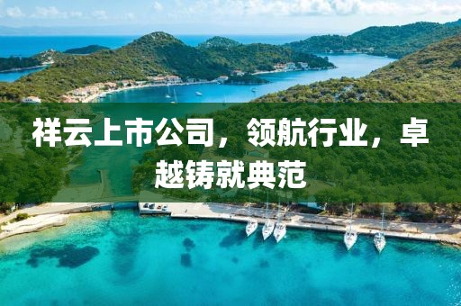 祥云上市公司，领航行业，卓越铸就典范