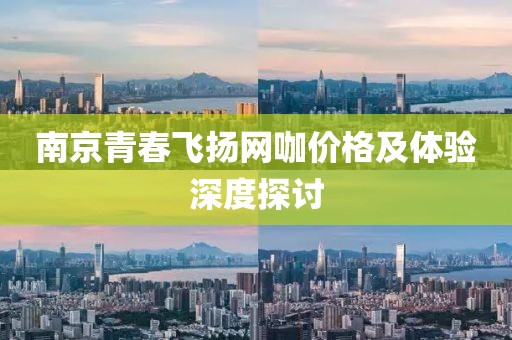 南京青春飞扬网咖价格及体验深度探讨