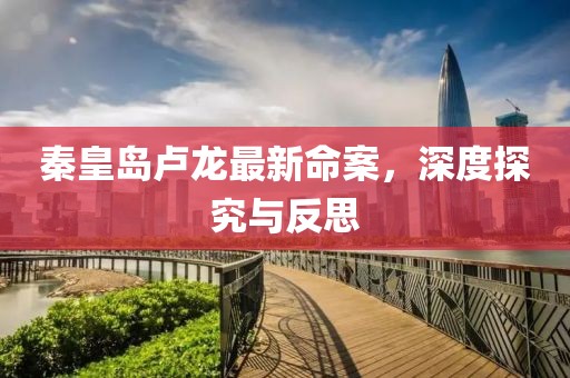秦皇岛卢龙最新命案，深度探究与反思