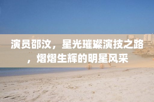 演员邵汶，星光璀璨演技之路，熠熠生辉的明星风采