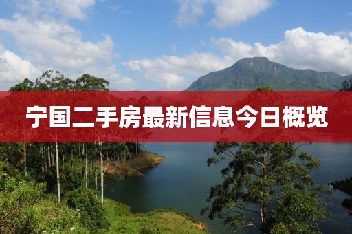 宁国二手房最新信息今日概览