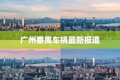 广州番禺车祸最新报道