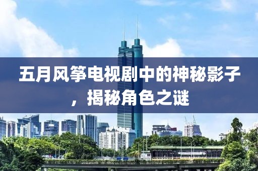 五月风筝电视剧中的神秘影子，揭秘角色之谜