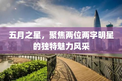 五月之星，聚焦两位两字明星的独特魅力风采