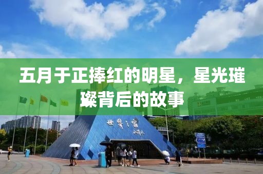 五月于正捧红的明星，星光璀璨背后的故事