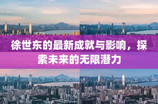 徐世东的最新成就与影响，探索未来的无限潜力