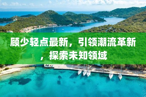 顾少轻点最新，引领潮流革新，探索未知领域