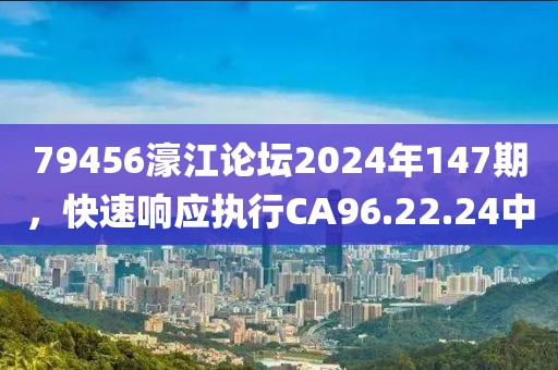 79456濠江论坛2024年147期，快速响应执行CA96.22.24中