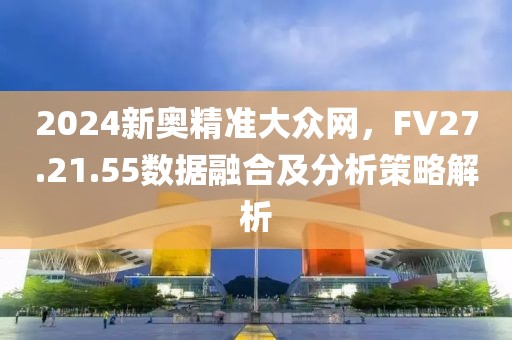 2024新奥精准大众网，FV27.21.55数据融合及分析策略解析