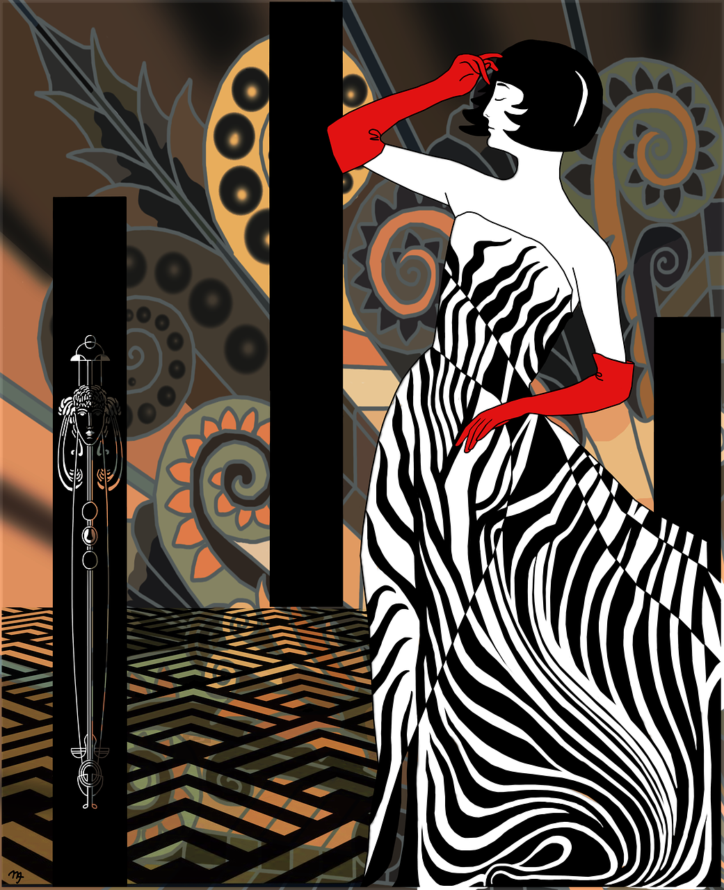 动漫线描,艺术之美与技术之精的完美结合